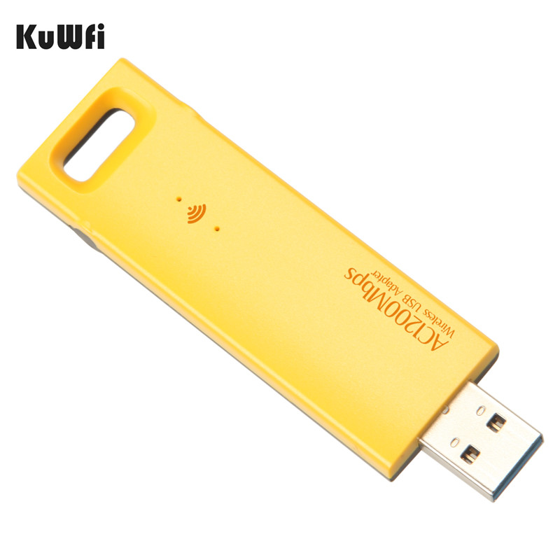 KuWfi  USB  2.4G/5G   ܺ USB  ׳ ũž/PC  1200Mbps  Ȩ Ʈũ ī